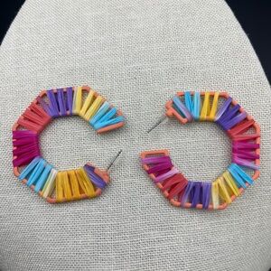 Cloth Woven Earrings